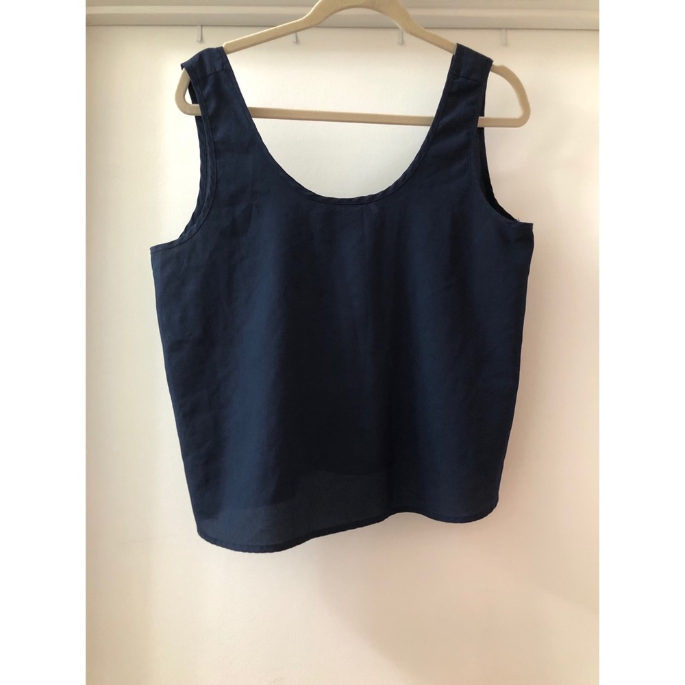 One Clothing Navy Blue Tank Top